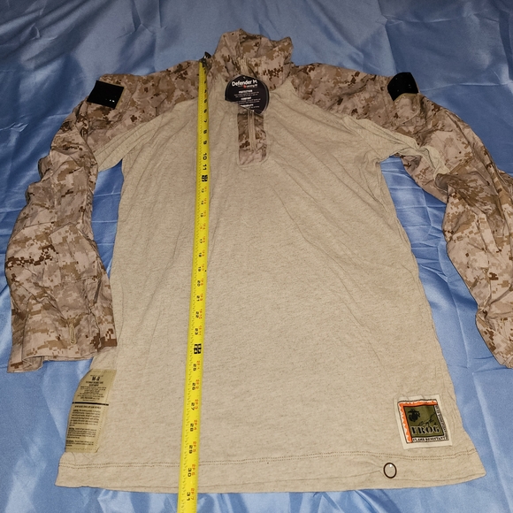 USMC FROG FR COMBAT ENSEMBLE SHIRT DESERT MARPAT BROWN SIZE MEDIUM NWT... - Picture 9 of 13